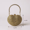 Karathauz Crystal Heart Clutch