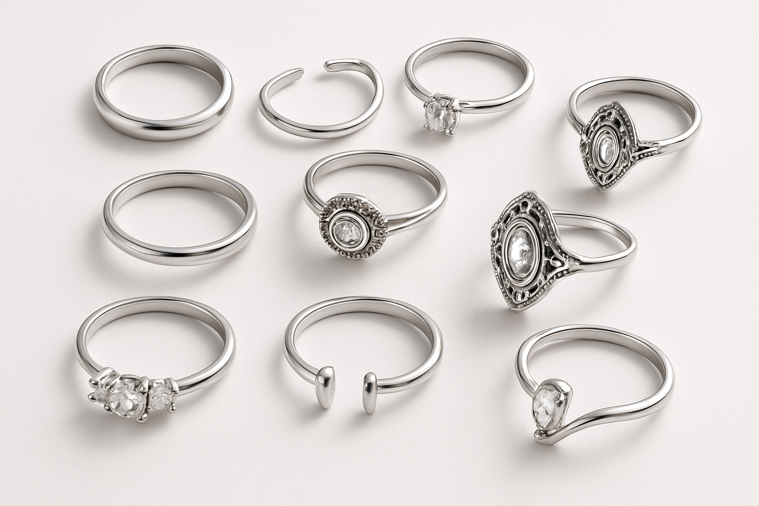Silver Rings