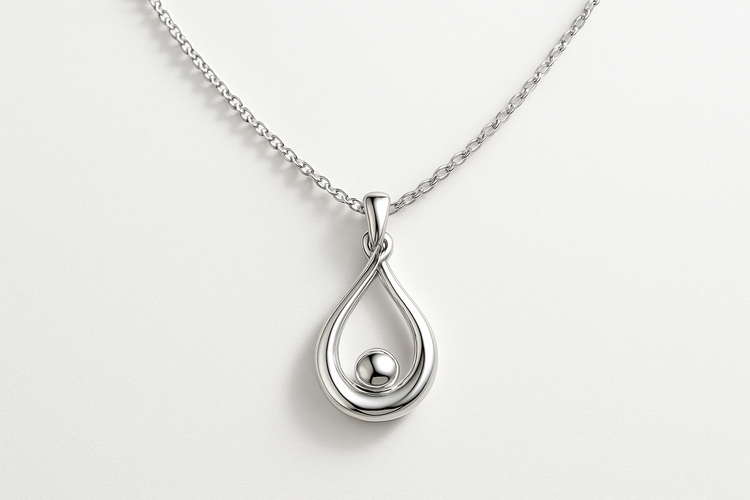 Silver Necklace Set