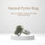 Natural Raw Pyrite Adjustable Ring – Wealth, Protection & Good Luck Crystal Ring