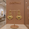Regal Heritage Antique Gold Plated Jhumka Earrings