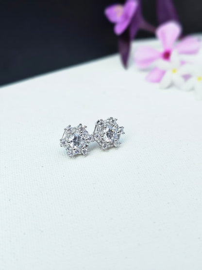 Classic Round CZ Studs