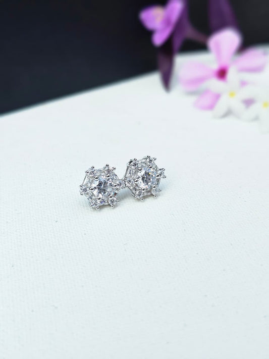 Classic Round CZ Studs