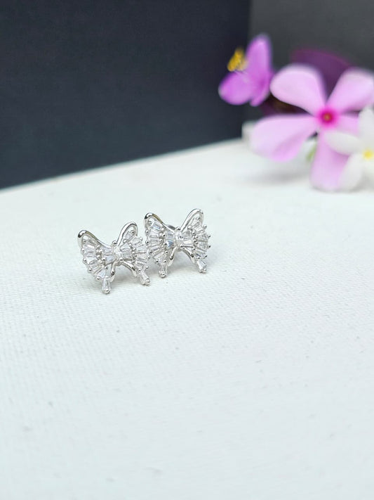 Butterfly Sparkle Studs