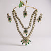 Emerald Royalty Multi-Layered Kundan Bridal Jewelry Set