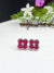 Ruby Bloom Earrings