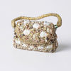 Seaside Elegance Shell-Embellished Clutch