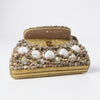 Seaside Elegance Shell-Embellished Clutch